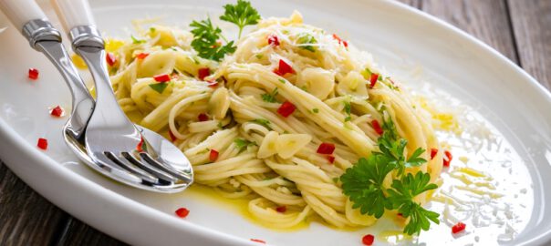 przepis na Spaghetti aglio e olio